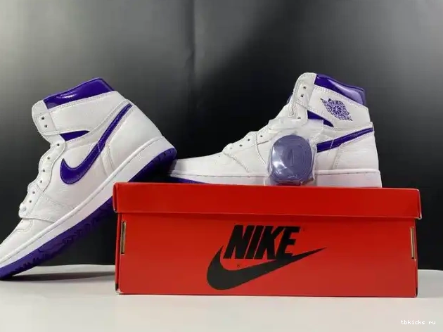 Rep TB RETRO AIR CD0461-151 COURT JORDAN 1 PURPLE HIGH 0414